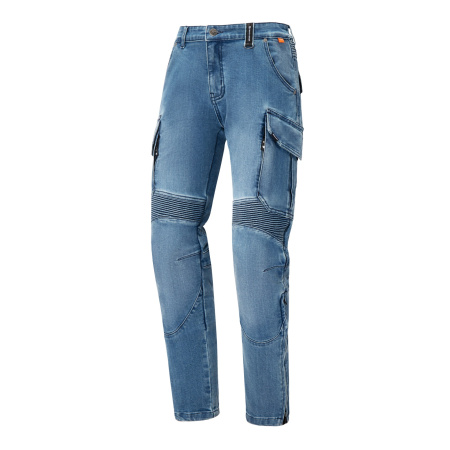 Мотоджинсы Seca Square ll синий - магазин Motostyles