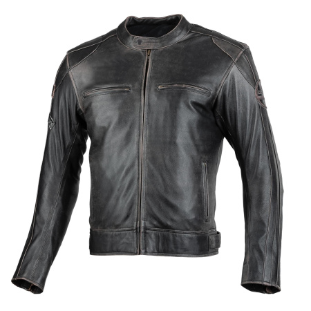 Мотокуртка кожаная Seca AviatorII винтажный коричневый - магазин Motostyles