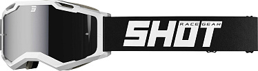Мотоочки Shot IRIS 2.0 SOLID белый глянцевый - магазин Motostyles
