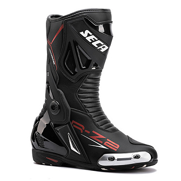 Мотоботы Seca Razor II черный - магазин Motostyles
