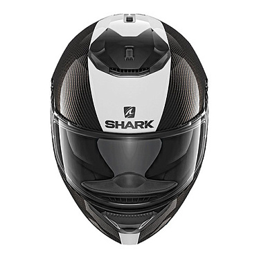 Мотошлем Shark Spartan 1.2 Carbon Skin белый черный