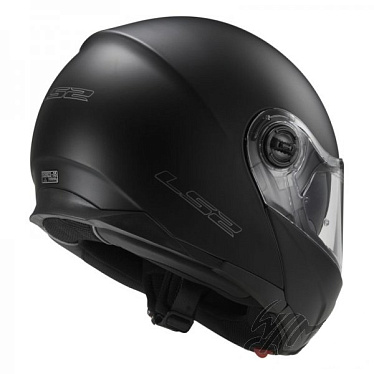 Мотошлем LS2 FF325 Strobe Snow матовый черный