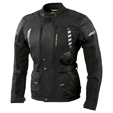 Мотокуртка текстильная Rebelhorn HikerII черный - магазин Motostyles